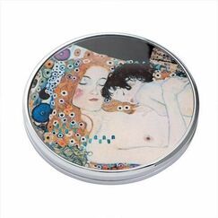 Klimt - Three Ages of Women Pocket Mirror