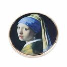 Vermeer Girl with the Pearl Earring Pocket Mirror additional 1