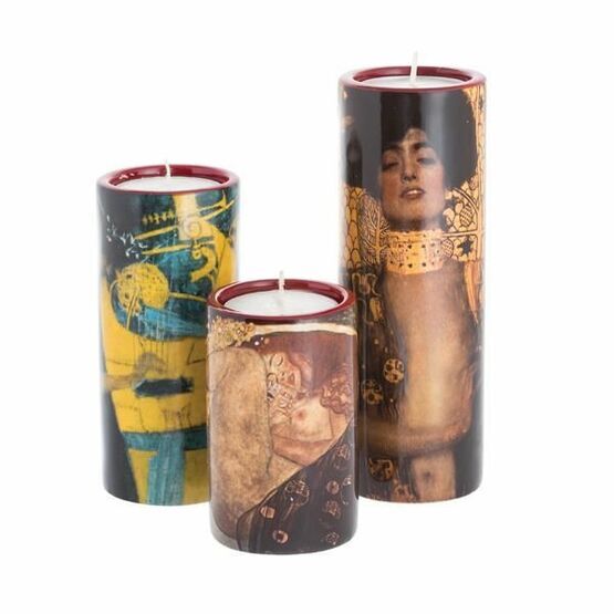 Klimt - Set of Three Tealight Holders