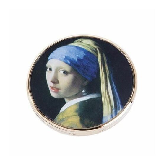 Vermeer Girl with the Pearl Earring Pocket Mirror