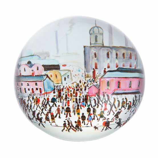 Lowry - Going to Work Paperweight